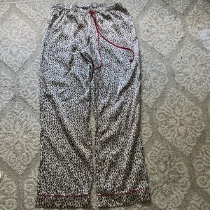 Cheetah print pj pants